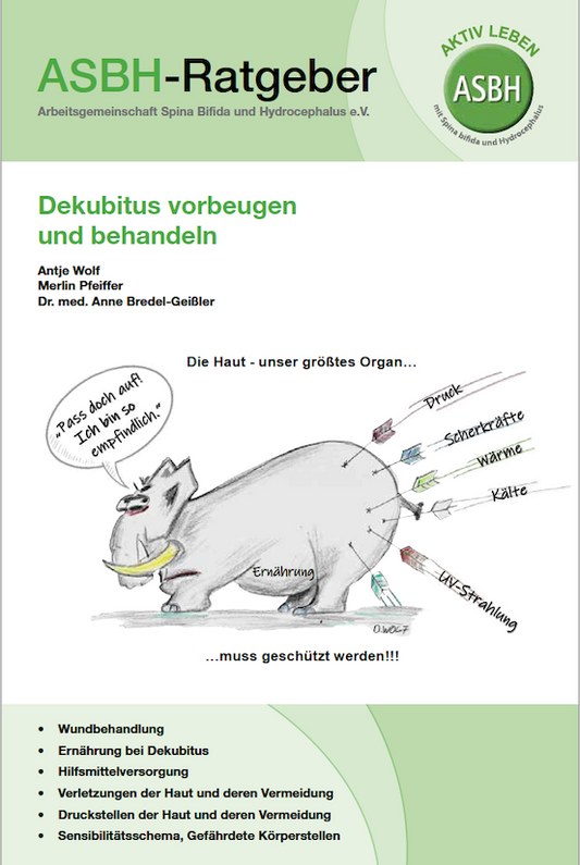 Neu erschienen: Ratgeber "Dekubitus vorbeugen und behandeln"